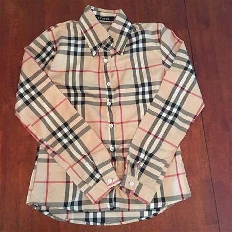 burberry look alike shirt mens